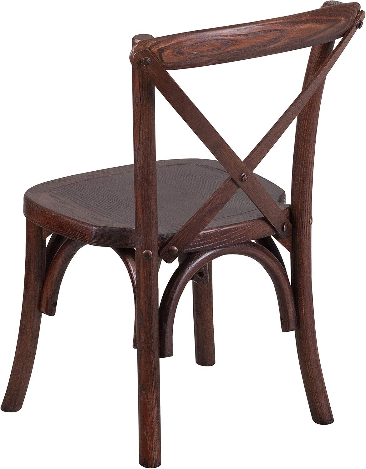 image:imageFlash Furniture HERCULES Series Kids Mahogany Cross Back ChairSet of 2