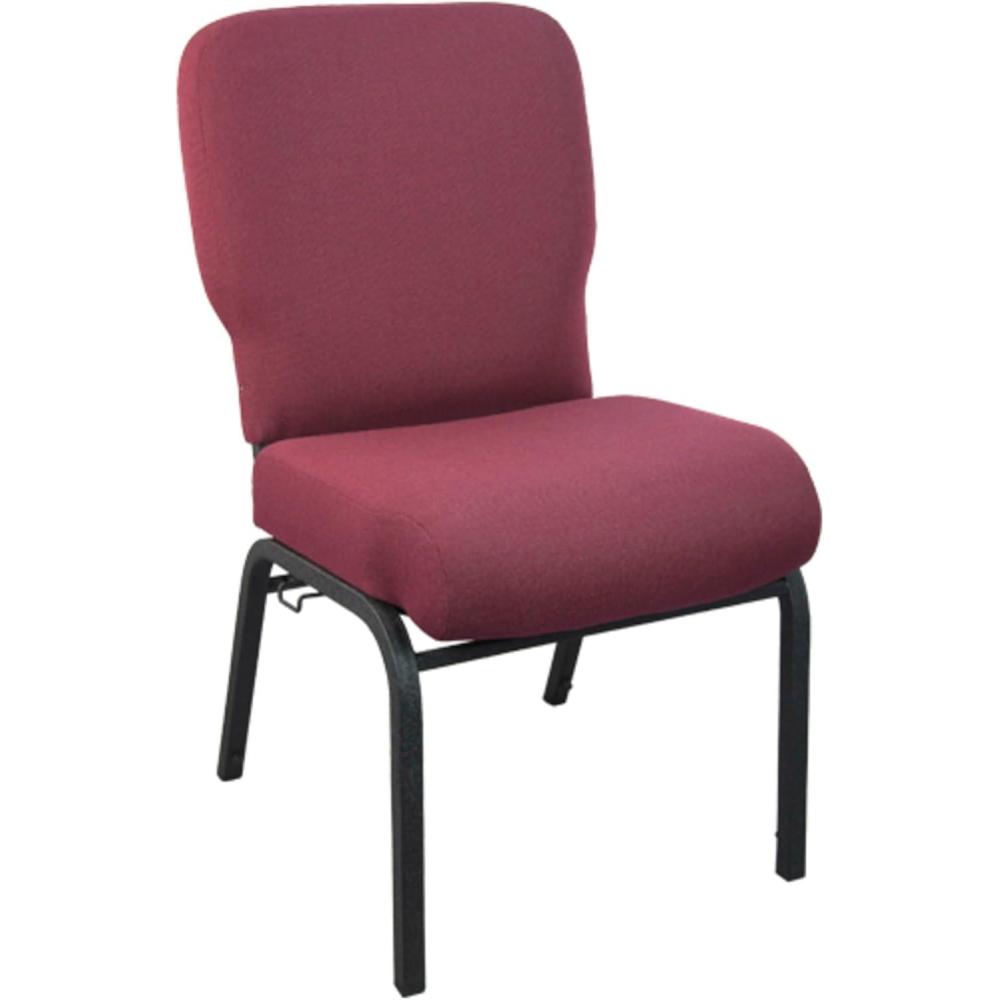 image:imageFlash Furniture Advantage Signature Elite Maroon Church Chair 20 in Wide