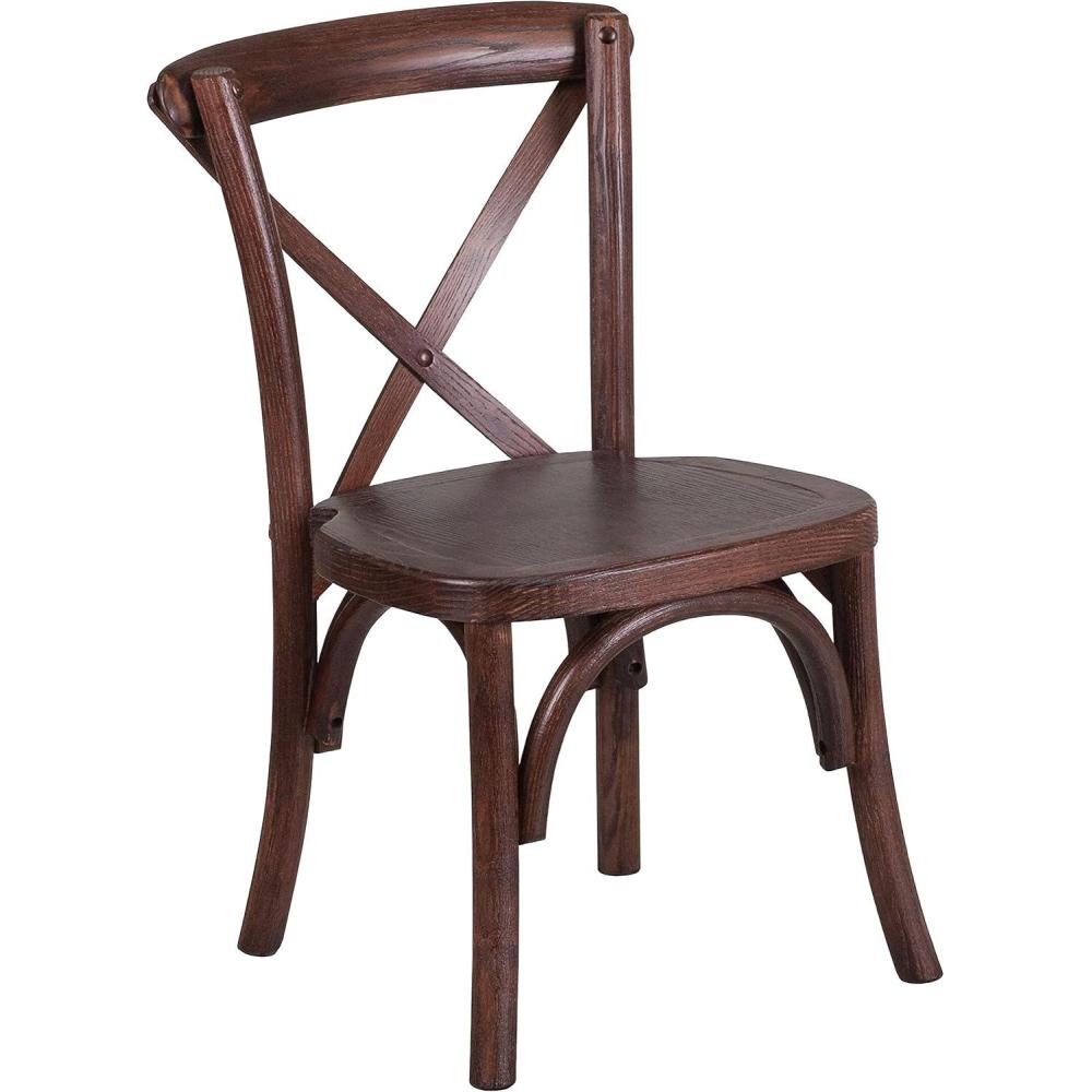 image:imageFlash Furniture HERCULES Series Kids Mahogany Cross Back Chair1 Pack