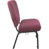 Flash Furniture Advantage Signature Elite Maroon Church Chair – 20 in. Wide