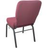 Flash Furniture Advantage Signature Elite Maroon Church Chair – 20 in. Wide