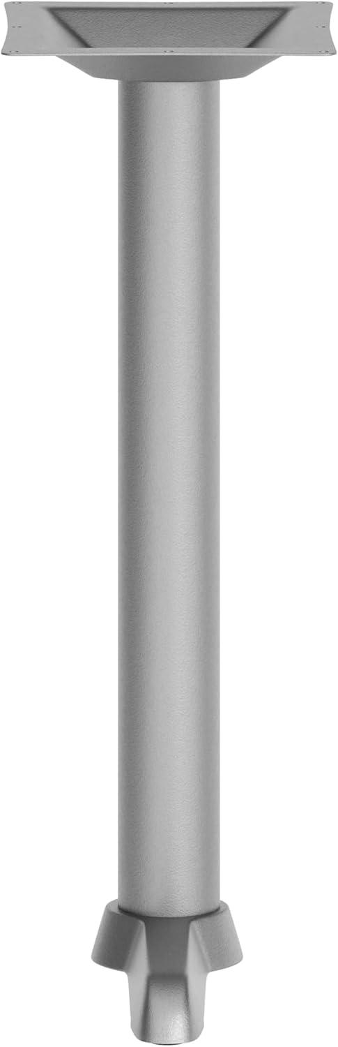 image:imageFlash Furniture 5 x 22 Restaurant Table TBase with 3 Diameter Table Height Column Commercial TBase Cast Iron Restaurant Table Base BlackSilver