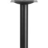 Flash Furniture 30″ x 30″ Restaurant Table X-Base with 3″ Diameter Table Height Column, Commercial X-Base Cast Iron Restaurant Table Base, Black(X-Base)