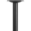 Flash Furniture 5″ x 22″ Restaurant Table T-Base with 3″ Diameter Table Height Column, Commercial T-Base Cast Iron Restaurant Table Base, Black(Black)