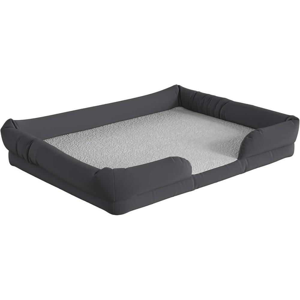 image:imageFlash Furniture Orthopedic 44 x 34 Fabric and Memory Foam Dog Bed in Gray