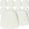Flash Furniture 10 Pk. Hard Ivory Fabric Chiavari Chair Cushion(Ivory)