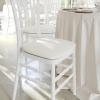 Flash Furniture 10 Pk. Hard Ivory Fabric Chiavari Chair Cushion(Ivory)