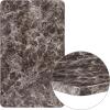 Flash Furniture Glenbrook Commercial Grade 24″ x 42″ Rectangular Gray Marble Laminate Table Top