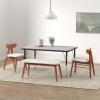 Flash Furniture Wren 30″W x 48″L Rectangular Oak Thermal Laminate Activity Table – Height Adjustable Short Legs(Grey)