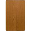 Flash Furniture Wren 30″W x 48″L Rectangular Oak Thermal Laminate Activity Table – Height Adjustable Short Legs(Oak)