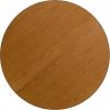 Flash Furniture Wren 42” Round Oak Thermal Laminate Activity Table – Standard Height Adjustable Legs(Oak)