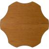 Flash Furniture Wren 60” Flower Oak Thermal Laminate Activity Table – Standard Height Adjustable Legs(Oak)