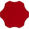 Flash Furniture Wren 60” Flower Oak Thermal Laminate Activity Table – Standard Height Adjustable Legs(Red)