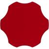 Flash Furniture Wren 60” Flower Oak Thermal Laminate Activity Table – Standard Height Adjustable Legs(Red)