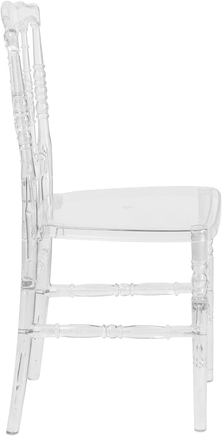 image:imageFlash Furniture 2 Pack Flash Elegance Crystal Ice Napoleon Stacking Chair1 Pack