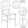 Flash Furniture 2 Pack Flash Elegance Crystal Ice Napoleon Stacking Chair(1 Pack)