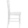 Flash Furniture 2 Pack Flash Elegance Crystal Ice Napoleon Stacking Chair(2 Pack)