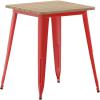 Brown Top/Red Frame