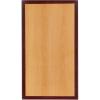 Flash Furniture Glenbrook 30″ x 48″ Rectangular 2-Tone High-Gloss Cherry Resin Table Top with 2″ Thick Mahogany Edge