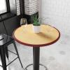 Flash Furniture Glenbrook 30″ x 48″ Rectangular High-Gloss Mahogany Resin Table Top with 2″ Thick Edge(Cherry/Mahogany)