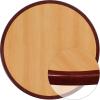 Flash Furniture Glenbrook 30″ x 48″ Rectangular High-Gloss Mahogany Resin Table Top with 2″ Thick Edge(Cherry/Mahogany)