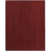Flash Furniture Glenbrook 30″ x 48″ Rectangular High-Gloss Mahogany Resin Table Top with 2″ Thick Edge(Mahogany)