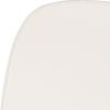 Flash Furniture Soft Burgundy Fabric Chiavari Chair Cushion(Ivory)