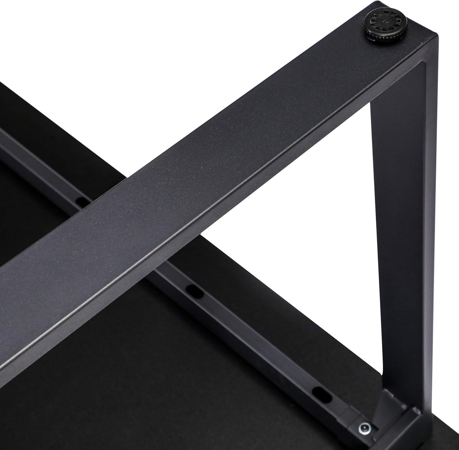 image:imageFlash Furniture Redmond Conference Table with AFrame Base Commercial Water and Scratch Resistant Laminate Finish PVC Edge Heavy Duty Steel Frame 60x30 Gray OakGray Oak
