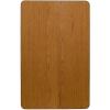 Flash Furniture 36”W x 72”L Rectangular Red Thermal Laminate Activity Table – Height Adjustable Short Legs(Oak)