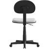 Flash Furniture Harry Low Back Swivel Task Office Chair – Adjustable Light Orange Student Chair with Padded Mesh Seat & Back – Homeschool Study Chair(Grey)
