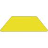 Flash Furniture Wren 22.5”W x 45”L Trapezoid Yellow HP Laminate Activity Table – Height Adjustable Short Legs(Yellow)