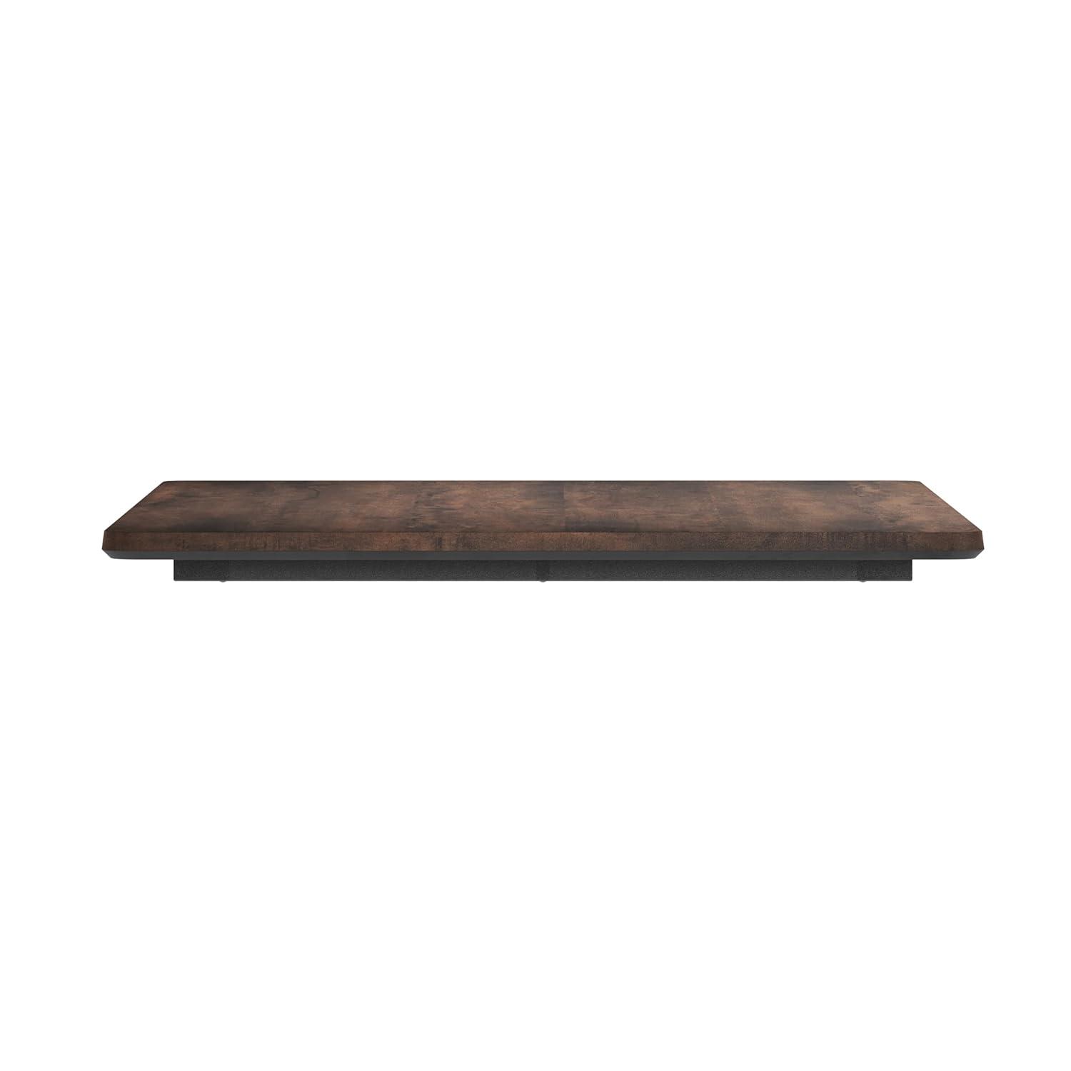 image:imageFlash Furniture Acadia 24 x 30 Dark Brown Tabletop TopGuard HPL Seamless Edge Scratch amp Stain Resistant AllWeather Durability Commercial GradeDark Brown