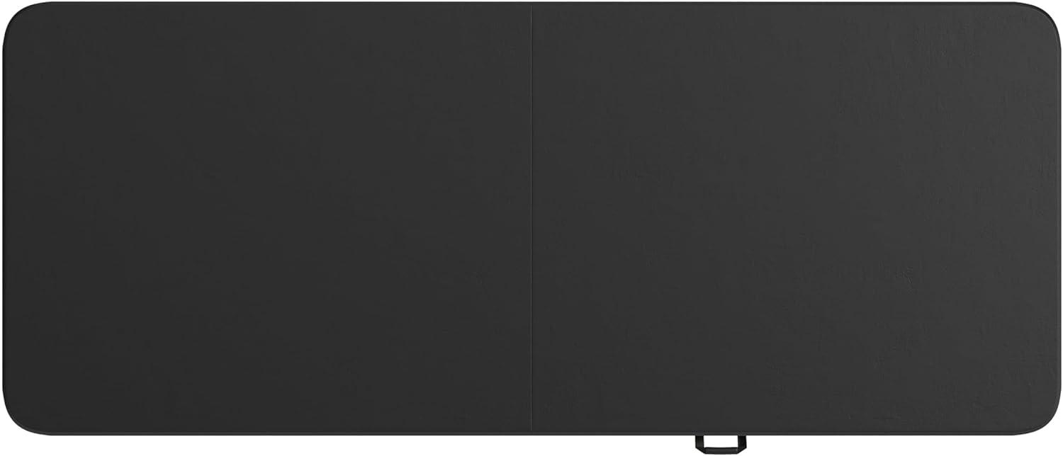 image:imageFlash Furniture Kathryn Commercial Grade 6Foot BiFold Granite Black Plastic Folding TableBlack