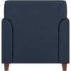 Flash Furniture HERCULES Diplomat Series Cognac LeatherSoft Chair(Navy)
