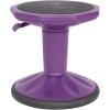 Flash Furniture Carter Adjustable Height Kids Active Stool – Flexible Purple Stool for Classroom and Home – Non-Skid Bottom – Rubberized Seat – 14″ – 18″ Seat Height