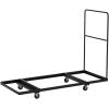 Flash Furniture Neena Black Folding Table Dolly for 30”W x 72”D Rectangular Folding Tables