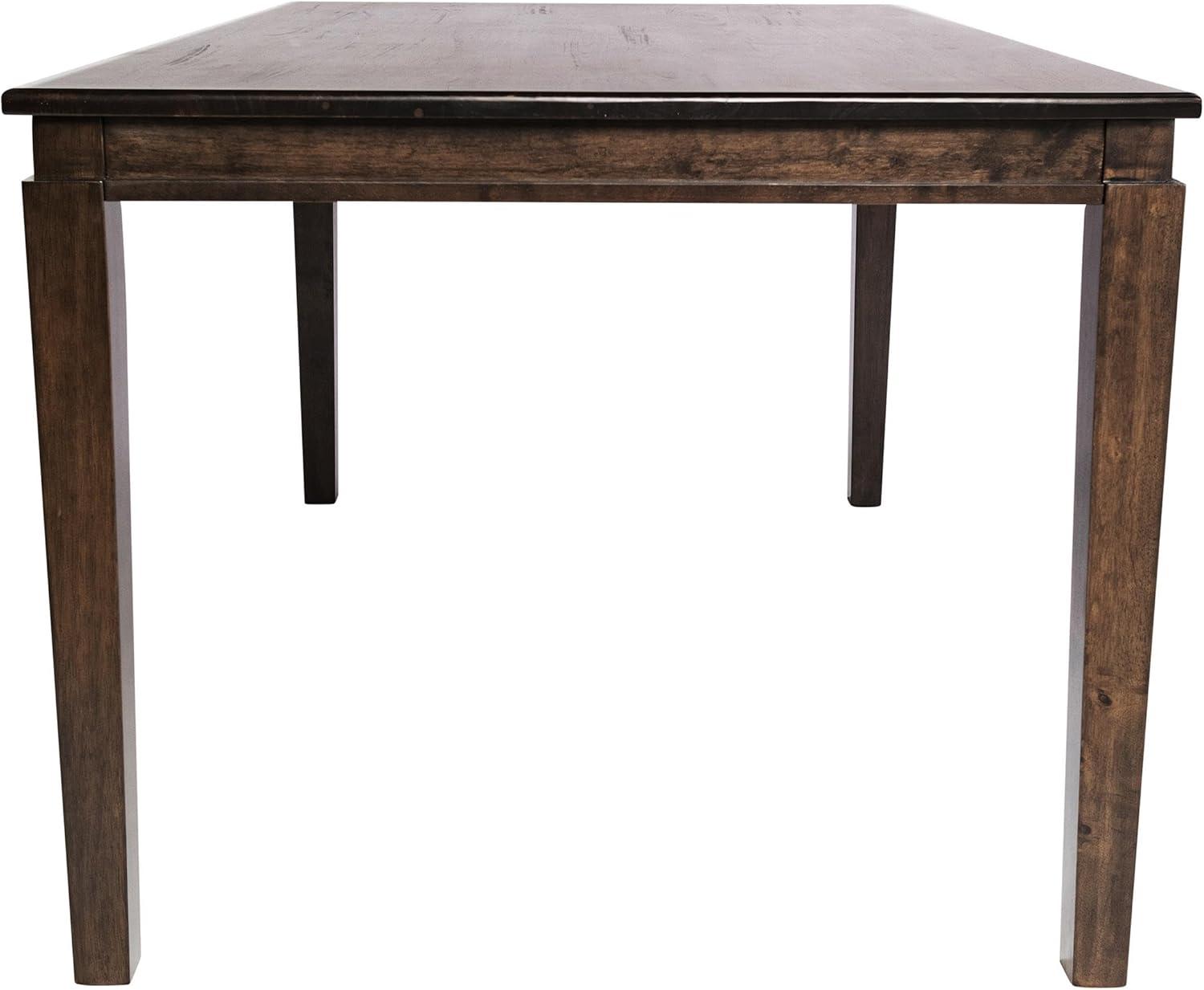 image:imageFlash Furniture Henry 47 Solid Wood Dining Table Commercial Grade Heavy Duty Rectangle Wood Table Water Resistant Finish Seating for 4 Black MatteWenge Matte
