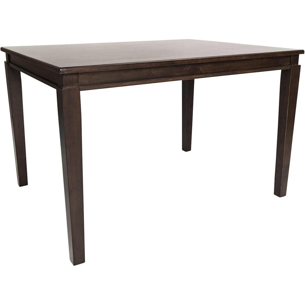 image:imageFlash Furniture Henry 47 Solid Wood Dining Table Commercial Grade Heavy Duty Rectangle Wood Table Water Resistant Finish Seating for 4 Black MatteWenge Matte