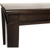 Flash Furniture Henry 47″ Solid Wood Dining Table, Commercial Grade Heavy Duty Rectangle Wood Table, Water Resistant Finish, Seating for 4, Black Matte(Wenge Matte)
