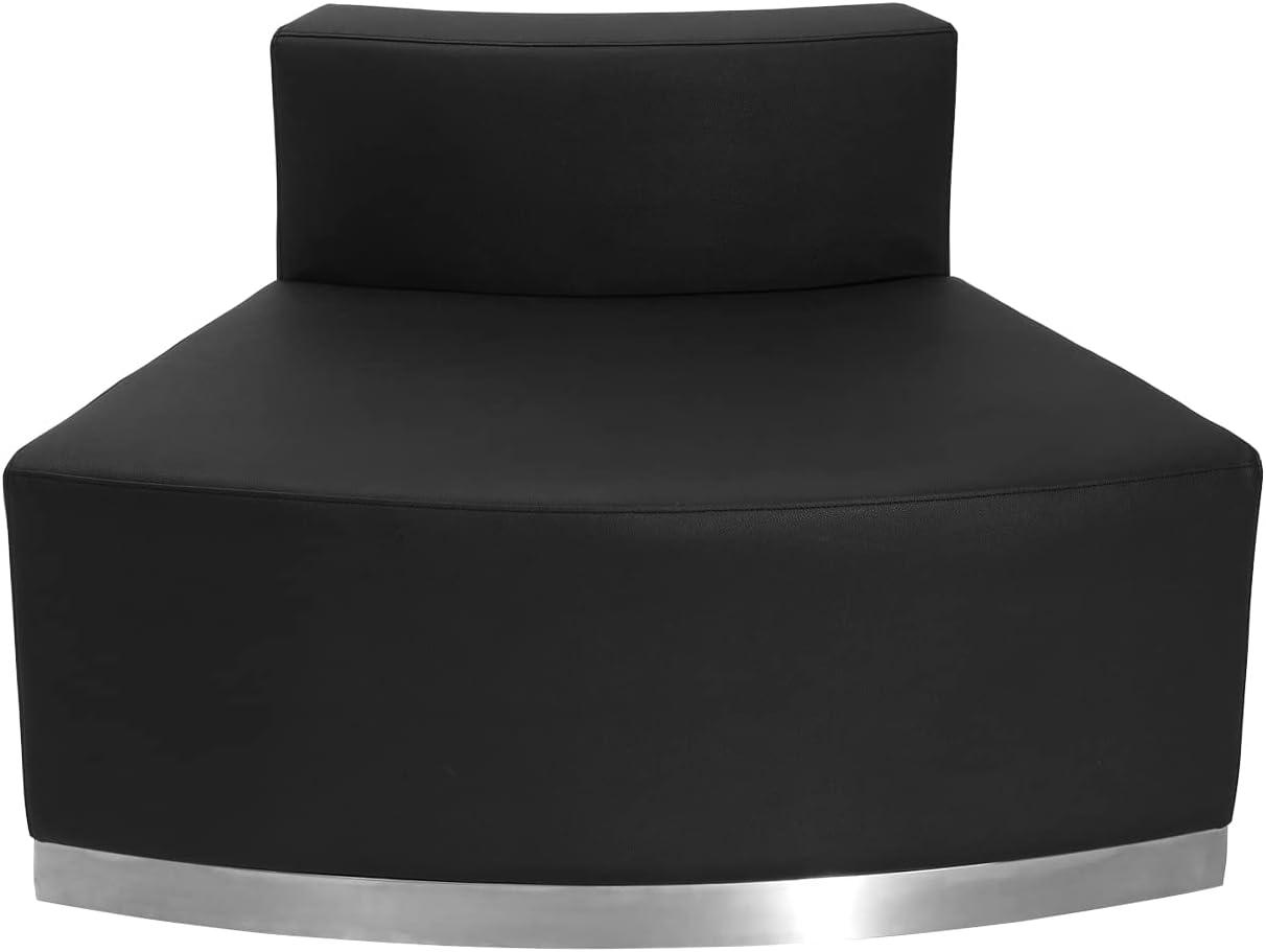 image:imageFlash Furniture HERCULES Alon Series Black LeatherSoft Reception Configuration 10 PiecesBlack