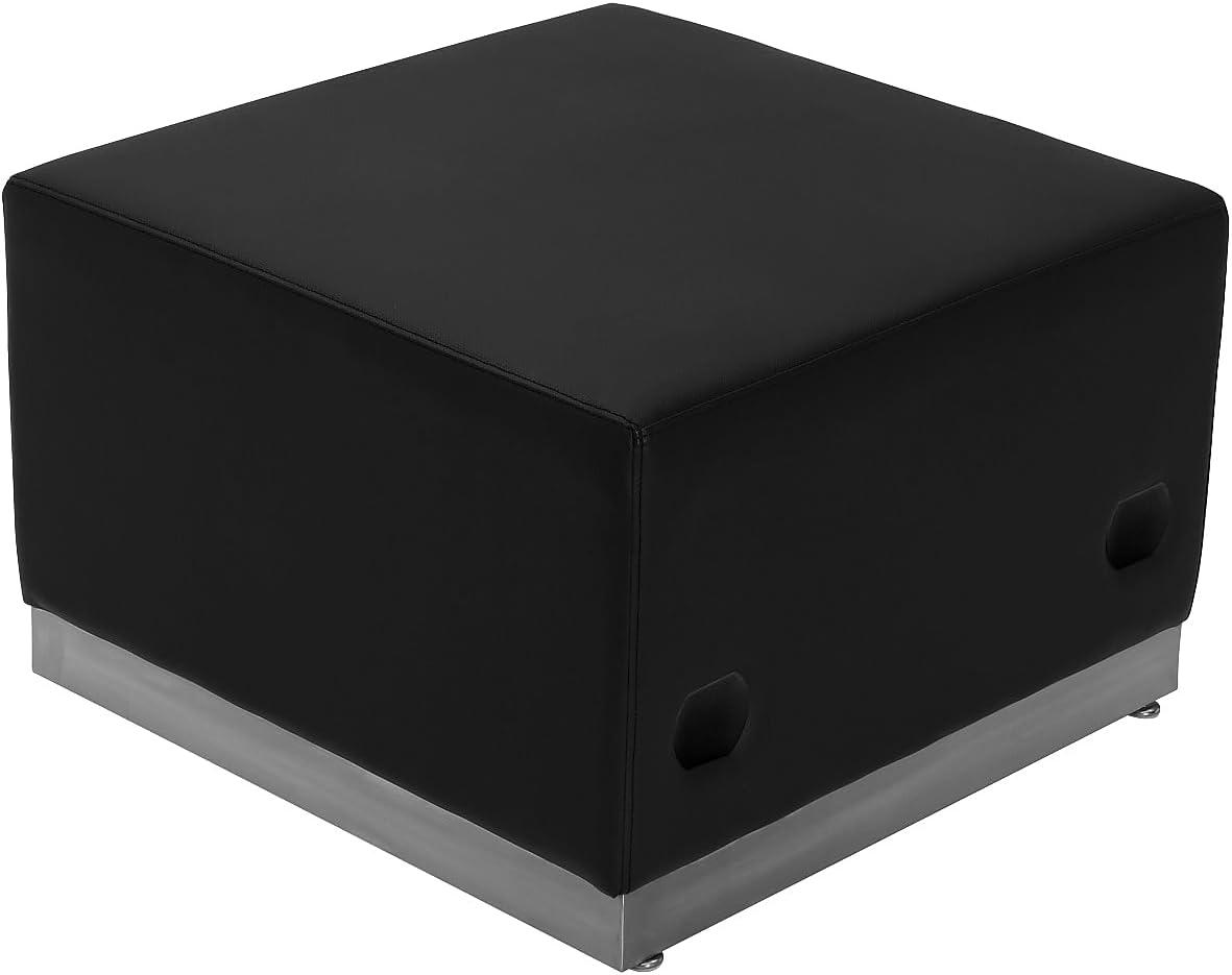 image:imageFlash Furniture HERCULES Alon Series Black LeatherSoft Reception Configuration 8 PiecesBlack