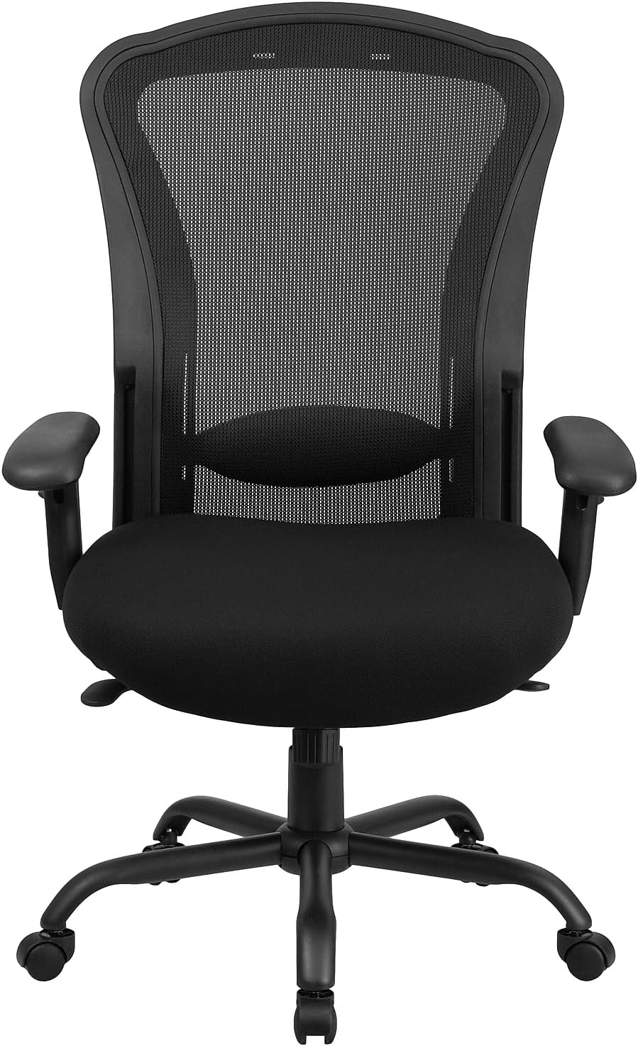image:imageFlash Furniture HERCULES Series 247 Intensive Use Big amp Tall 400 lb Rated Black Mesh Multifunction SynchroTilt Ergonomic Office Chair