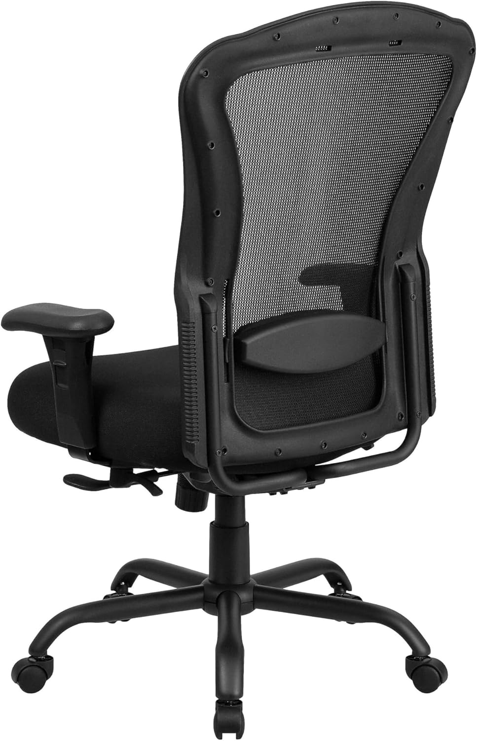 image:imageFlash Furniture HERCULES Series 247 Intensive Use Big amp Tall 400 lb Rated Black Mesh Multifunction SynchroTilt Ergonomic Office Chair