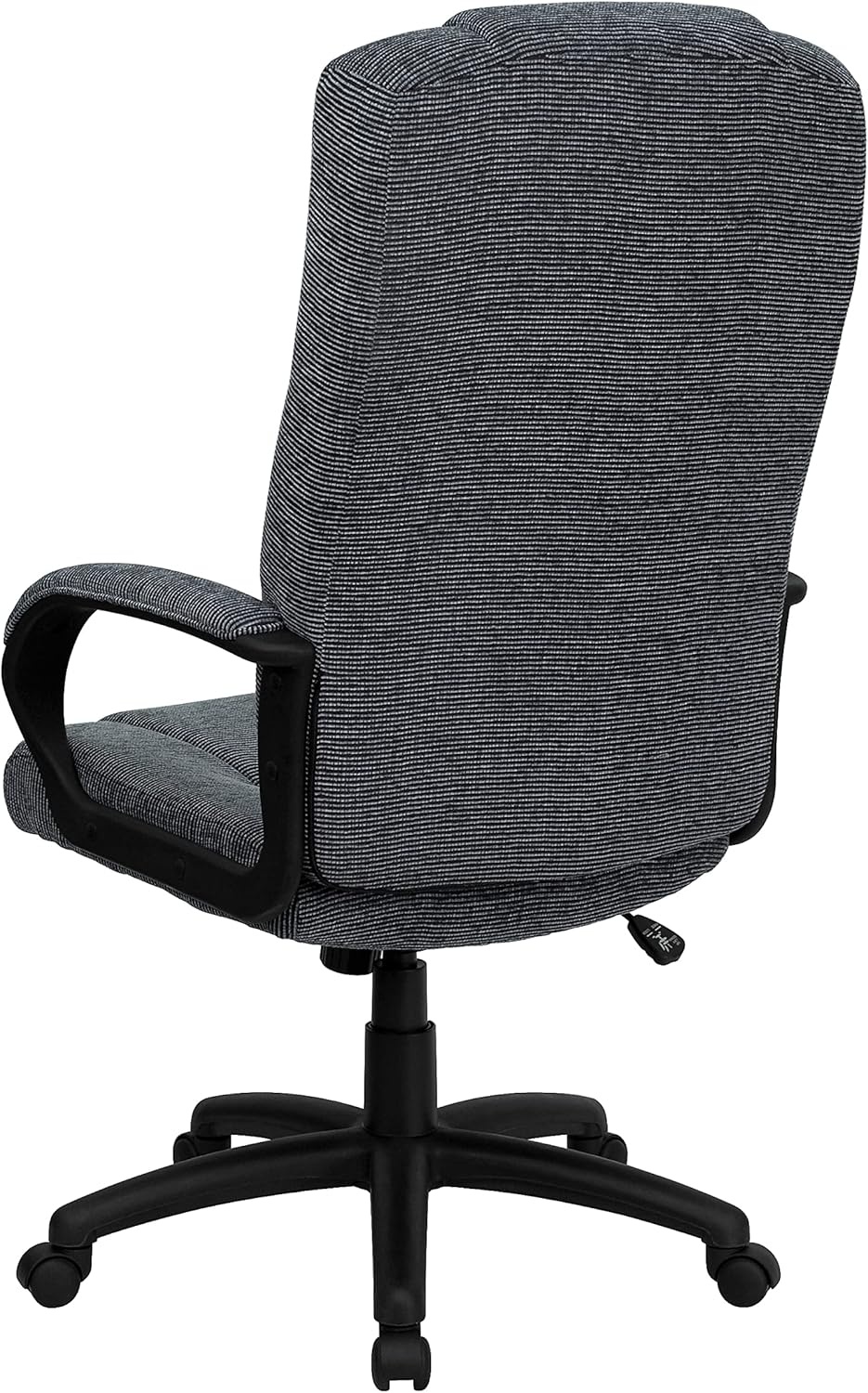 image:imageFlash Furniture Rochelle High Back Gray Fabric Executive Swivel Office Chair with ArmsGrey