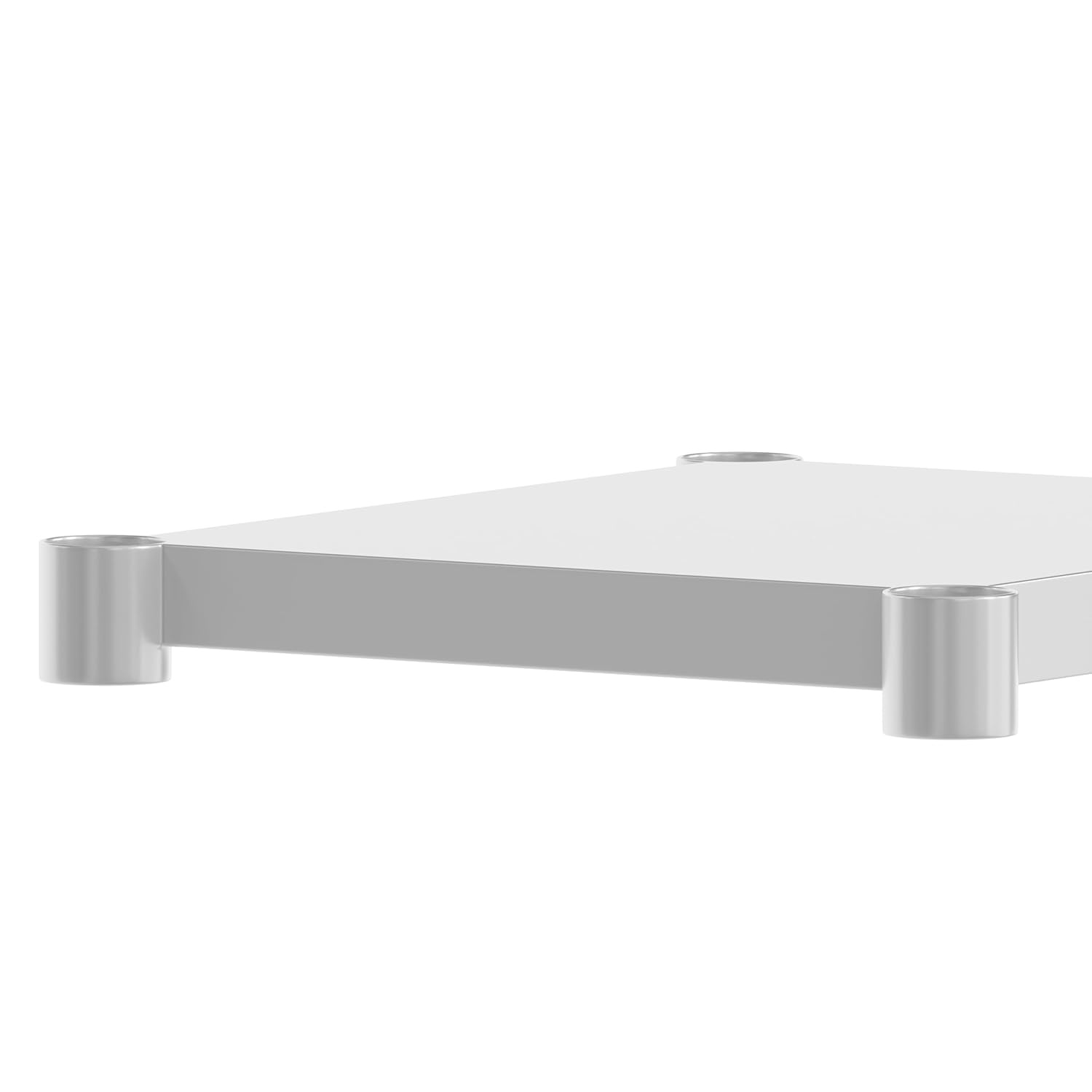 image:imageFlash Furniture Woodford Galvanized Under Shelf for Prep and Work Tables Adjustable Lower Shelf for 24 x 72 Stainless Steel Tables24 x 18
