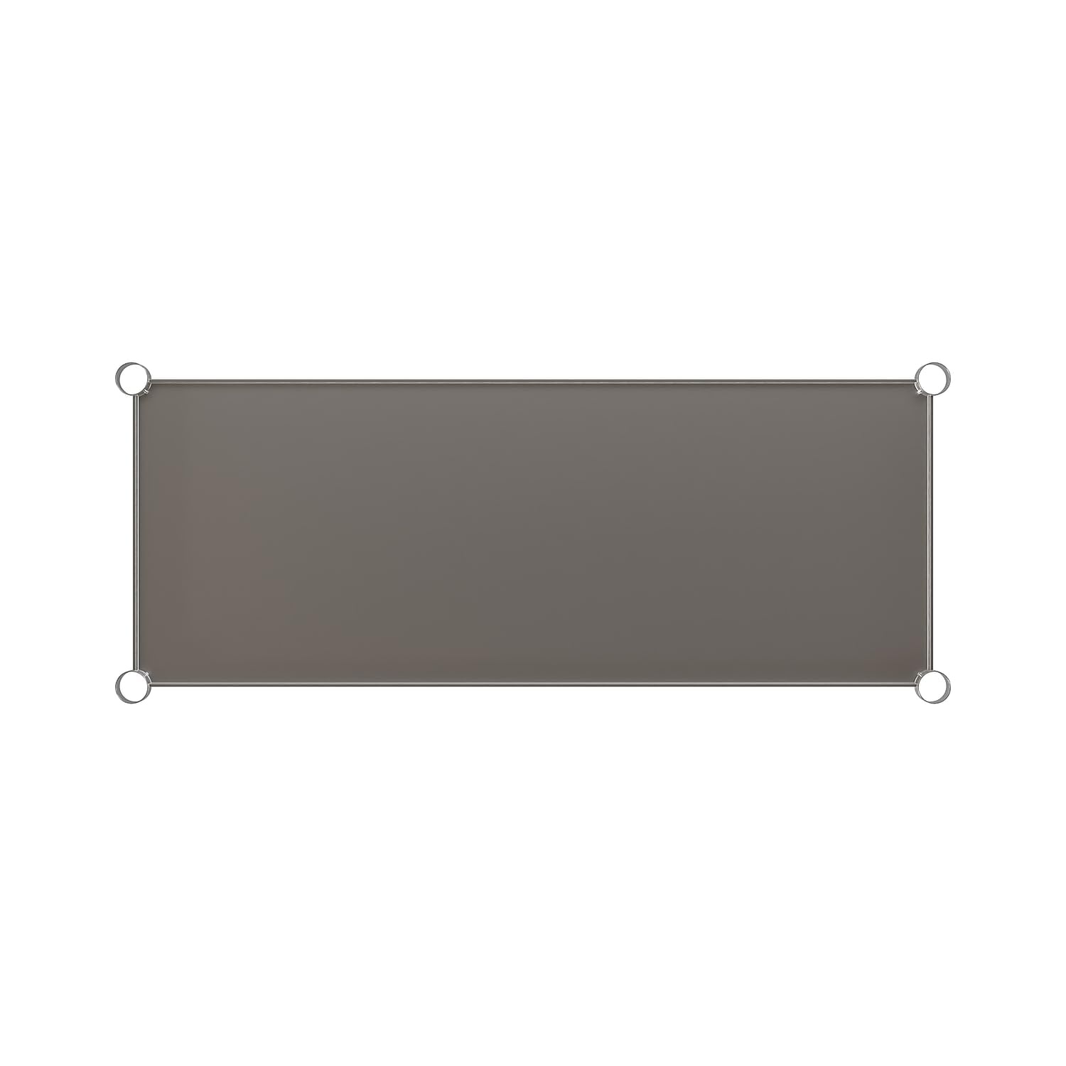 image:imageFlash Furniture Woodford Galvanized Under Shelf for Prep and Work Tables Adjustable Lower Shelf for 24 x 72 Stainless Steel Tables24 x 48