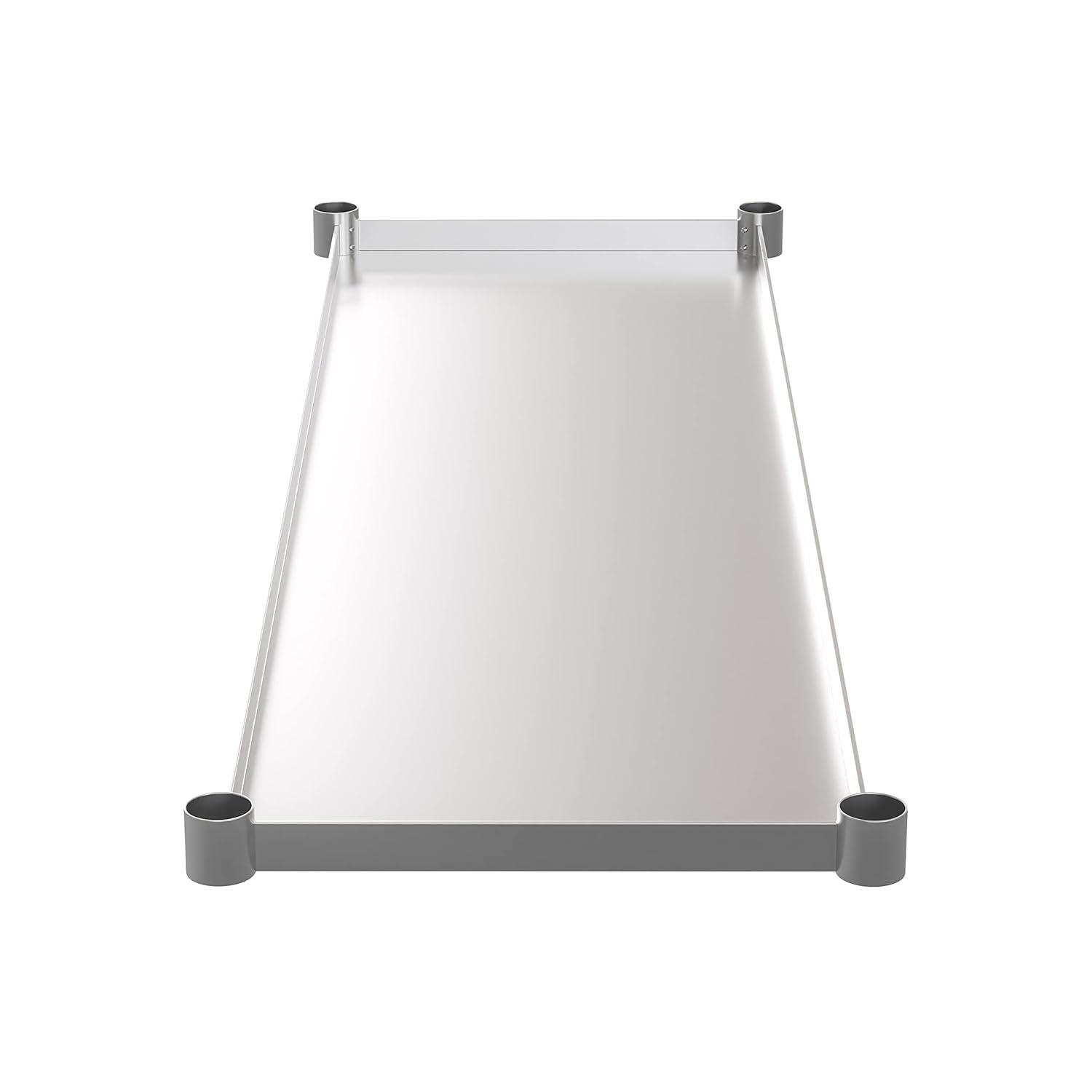 image:imageFlash Furniture Woodford Galvanized Under Shelf for Prep and Work Tables Adjustable Lower Shelf for 24 x 72 Stainless Steel Tables24 x 60
