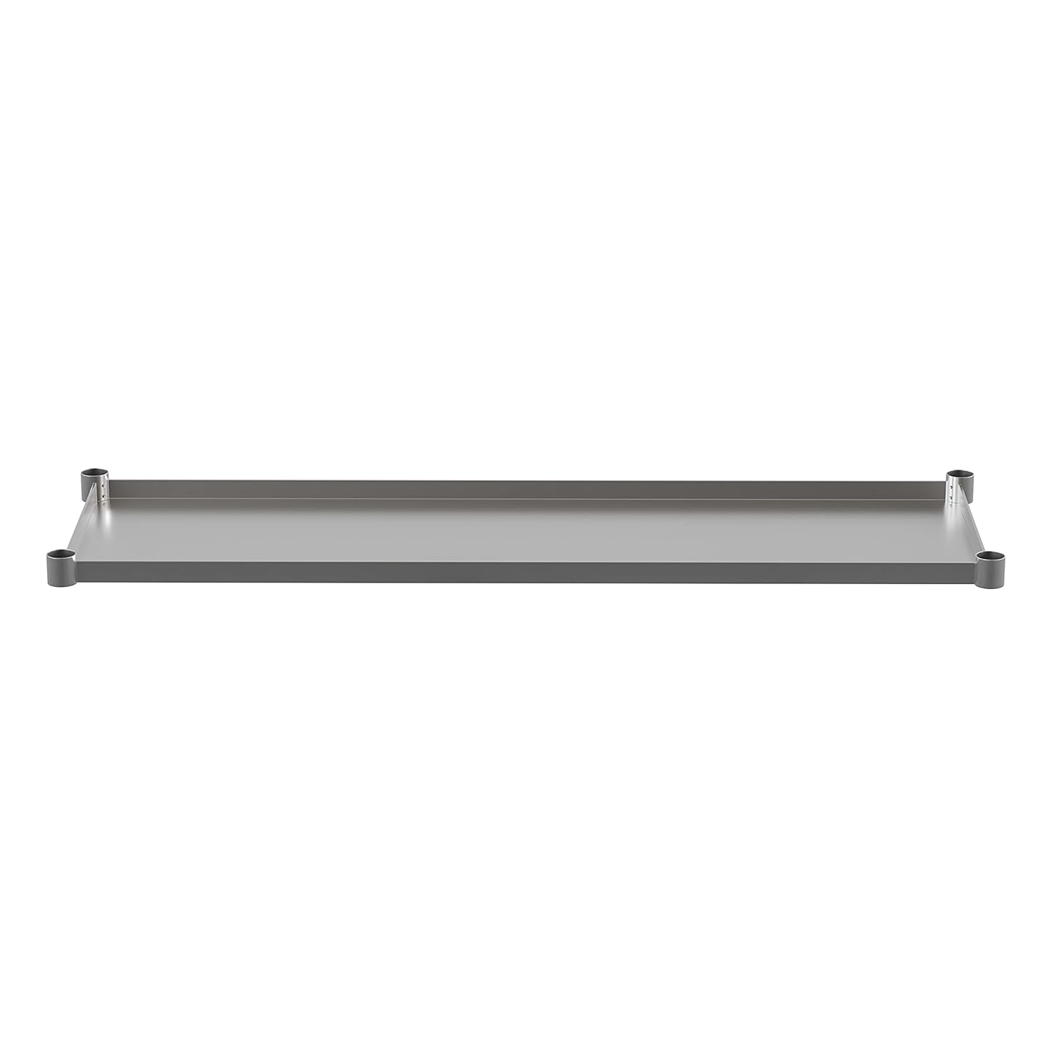 image:imageFlash Furniture Woodford Galvanized Under Shelf for Prep and Work Tables Adjustable Lower Shelf for 24 x 72 Stainless Steel Tables24 x 60