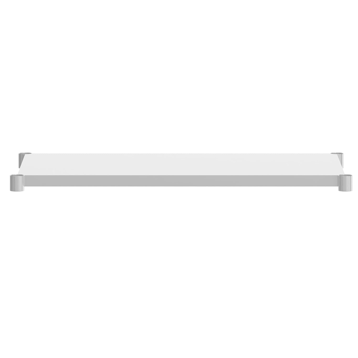 image:imageFlash Furniture Woodford Galvanized Under Shelf for Prep and Work Tables Adjustable Lower Shelf for 24 x 72 Stainless Steel Tables24 x 72