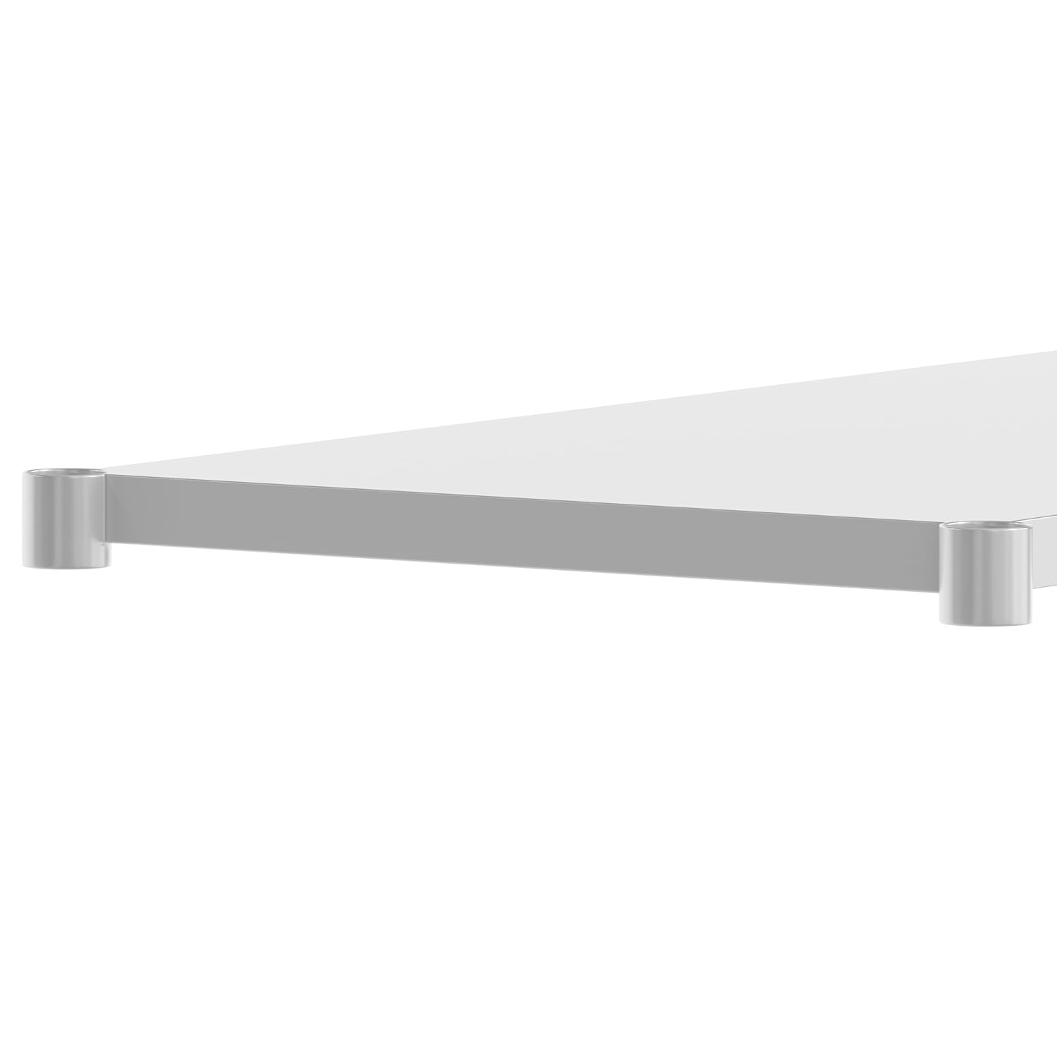 image:imageFlash Furniture Woodford Galvanized Under Shelf for Prep and Work Tables Adjustable Lower Shelf for 24 x 72 Stainless Steel Tables24 x 72